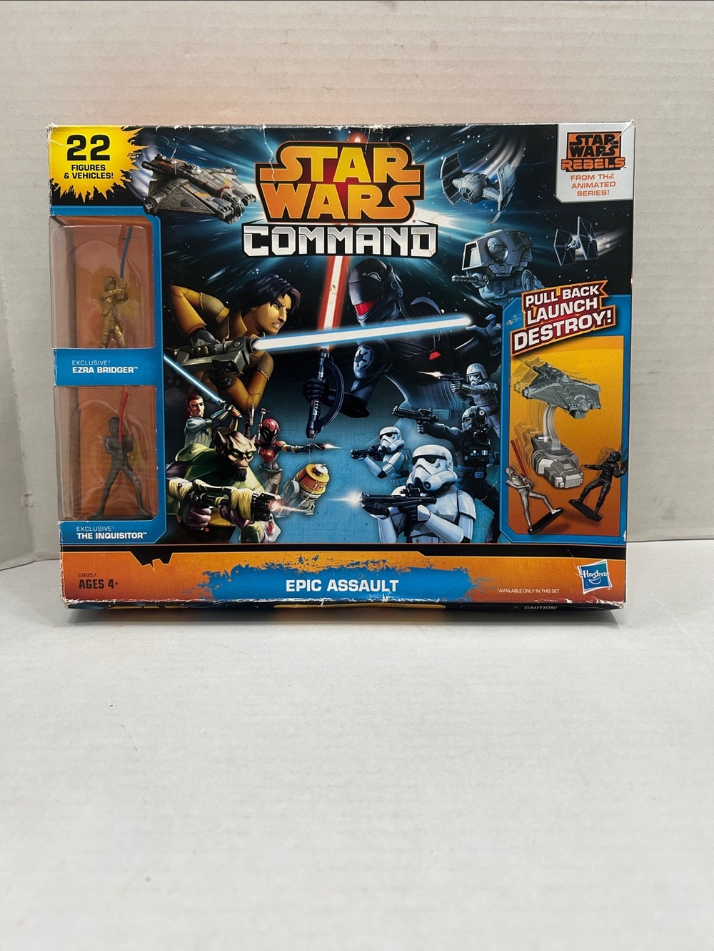 Hasbro Star Wars Command Epic Assault Playset - Blue, Orange, Black